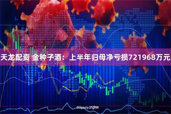 天龙配资 金种子酒：上半年归母净亏损721968万元