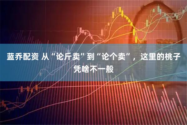 蓝乔配资 从“论斤卖”到“论个卖”，这里的桃子凭啥不一般